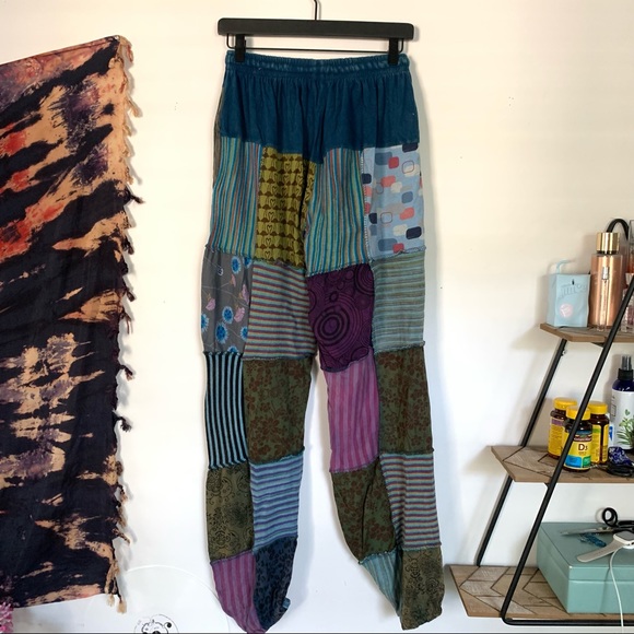 Kathmandu Pants & Jumpsuits Kathmandu Imports Patchwork Pants
